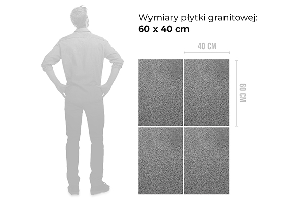 Wymiar płytki granitowej